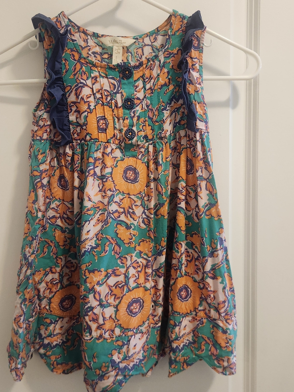 Matilda Jane Floral Ruffle Dress
